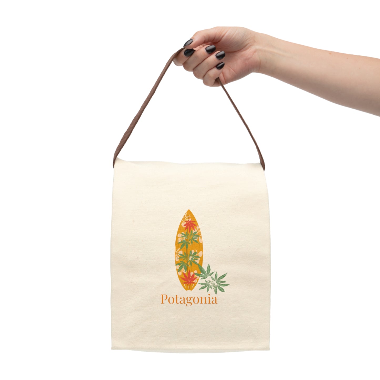 Potagonia Canvas Munchie Bag With Strap