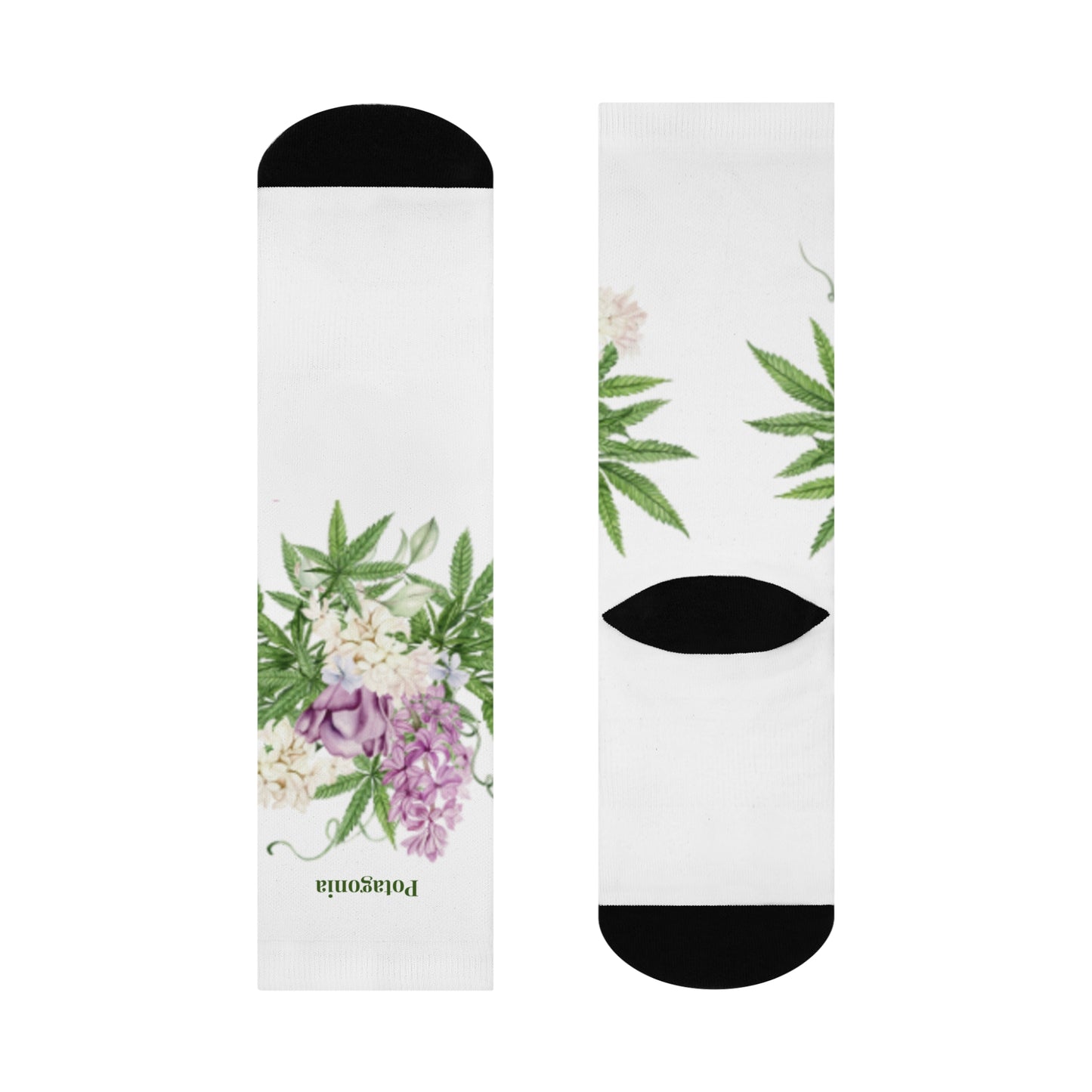 Potagonia Sock Cushioned Weed Bouquet Crews