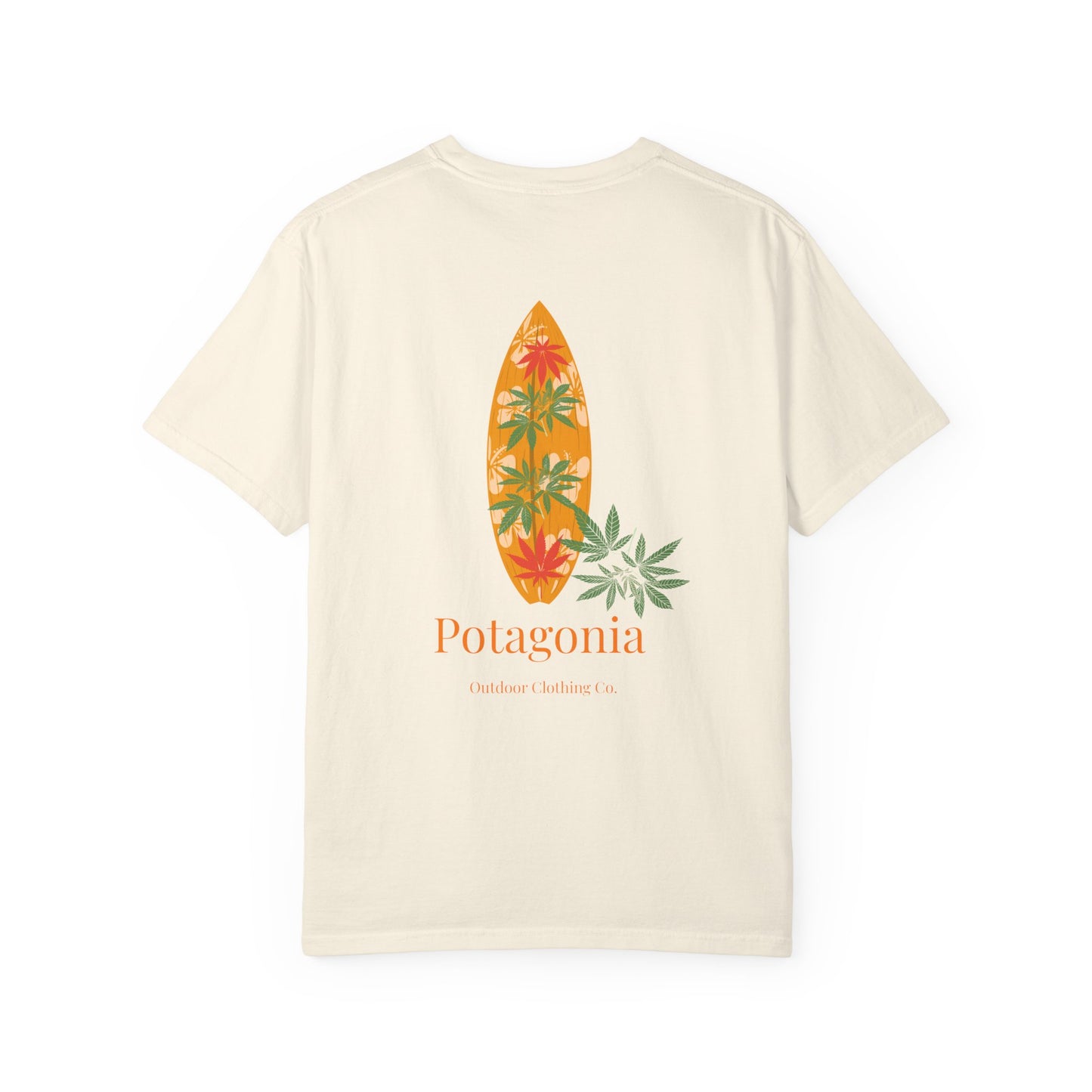 Potagonia Rung-Spun The Drew Cotten Garment-Dyed T-shirt
