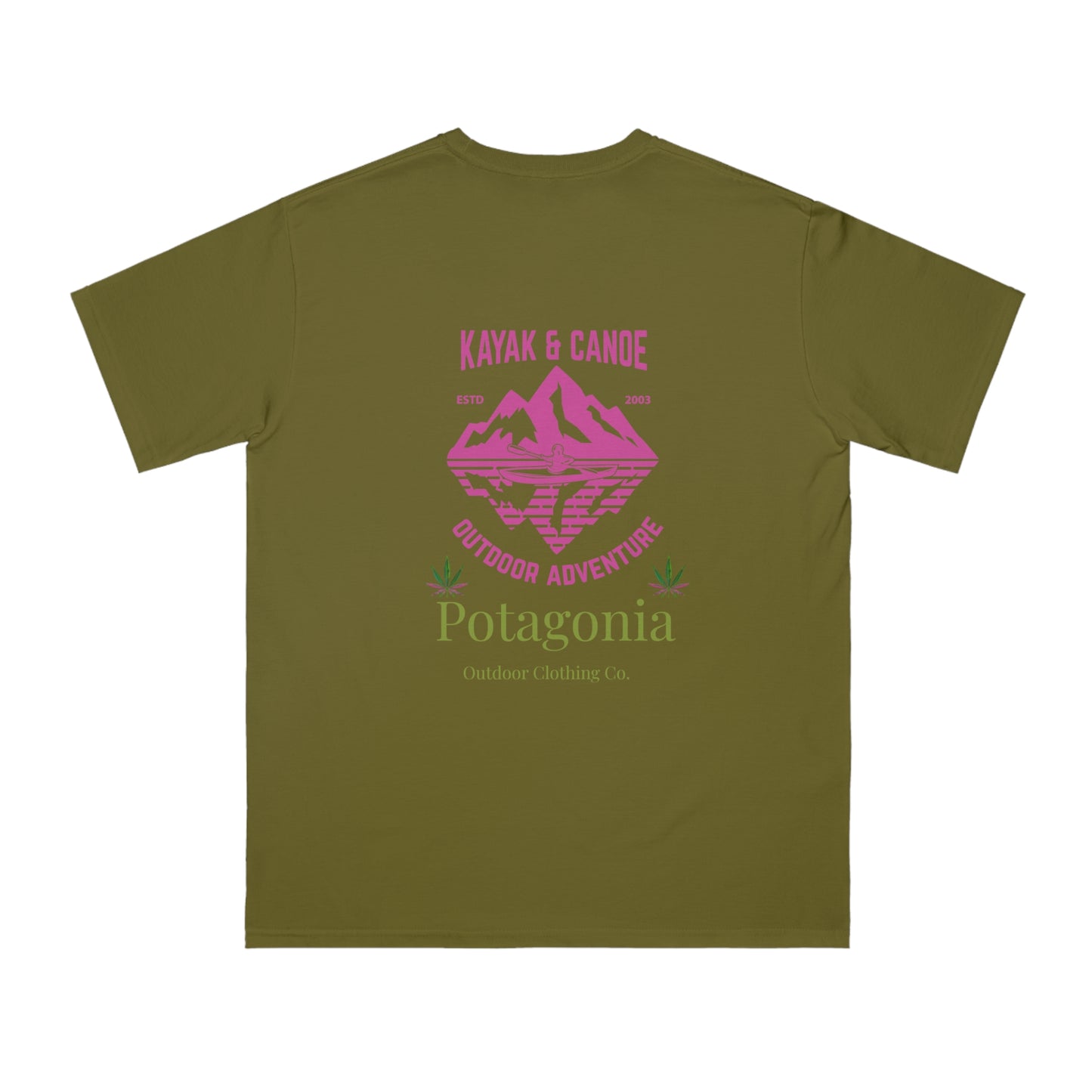 Potagonia Organic Unisex Kayak and Canoe Classic T-Shirt