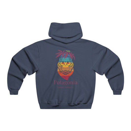 Potagonia Big Ass Campfire Hooded Sunrise Meh-Teh Sweatshirt NUBLEND® Hooded Sweatshirt
