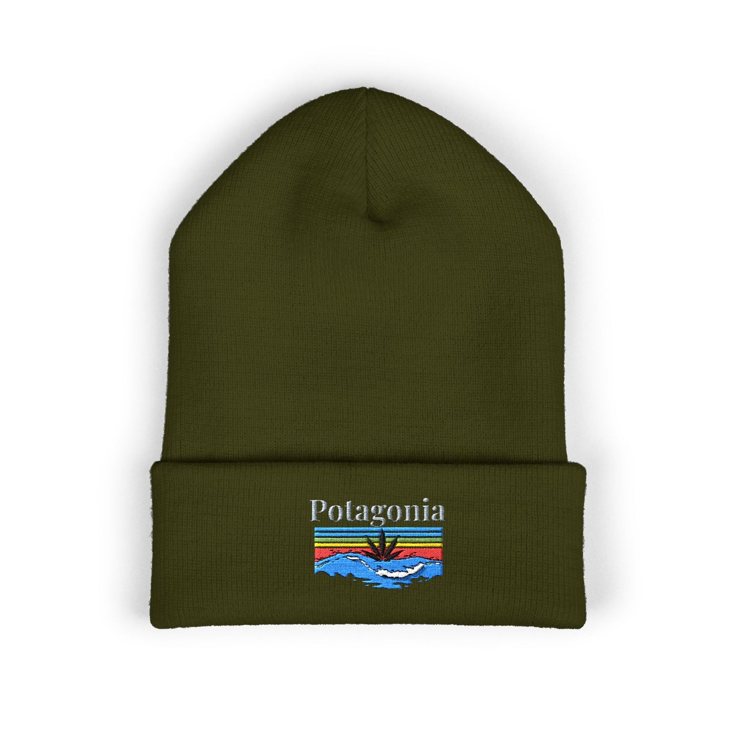 Potagonia Knit Beanie Surf Classic Cuffed (Embroidery)