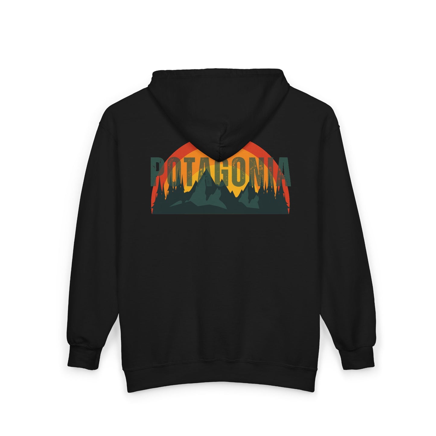 Potagonia Hooded Sweatshirt  Mountain Rise Unisex Heavy Blend™ Full Zip Hooded Sweatshirt