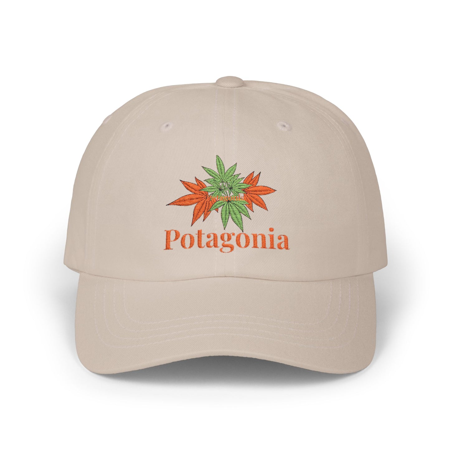 Potagonia Classic Orange Weed Dad Cap