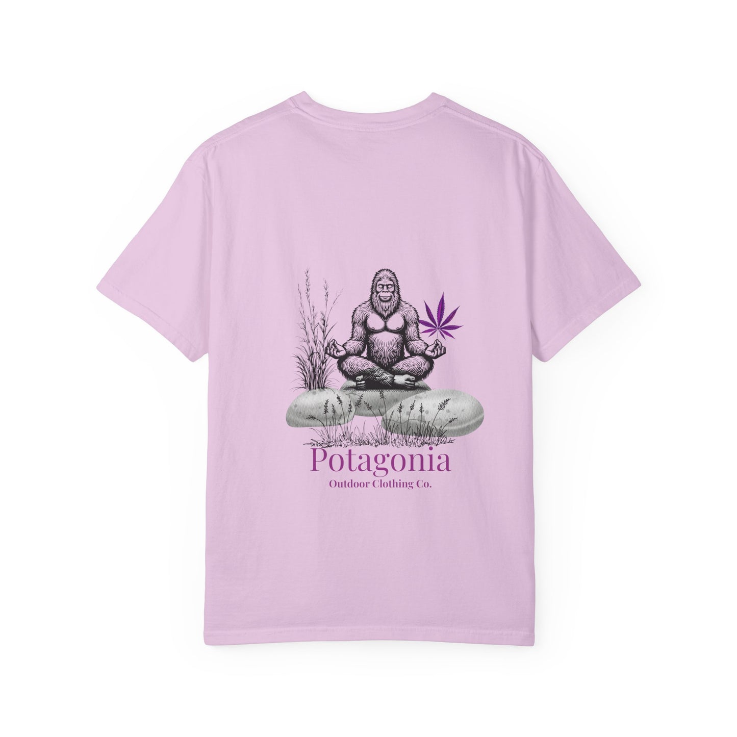 Potagonia Rung-Spun Cotton Unisex Yoga Meh-Teh Garment-Dyed T-shirt