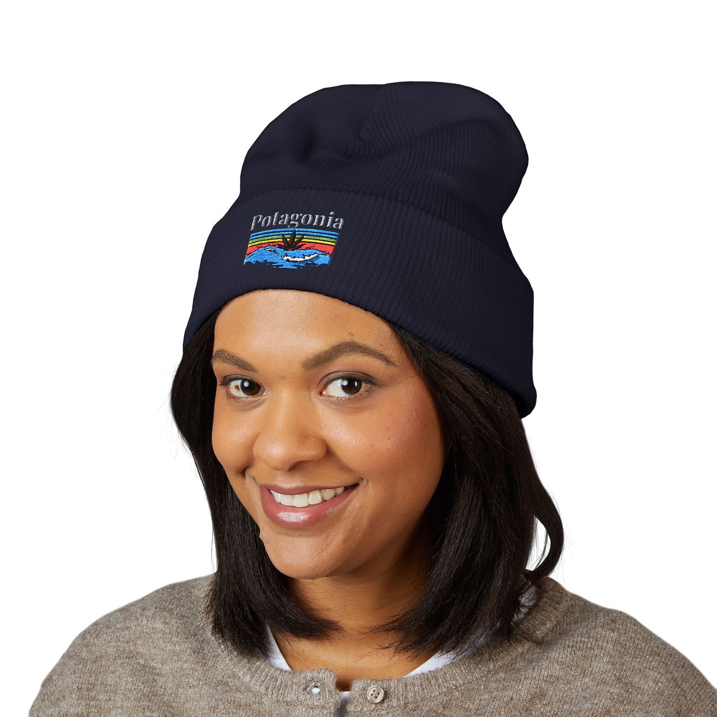 Potagonia Knit Beanie Surf Classic Cuffed (Embroidery)