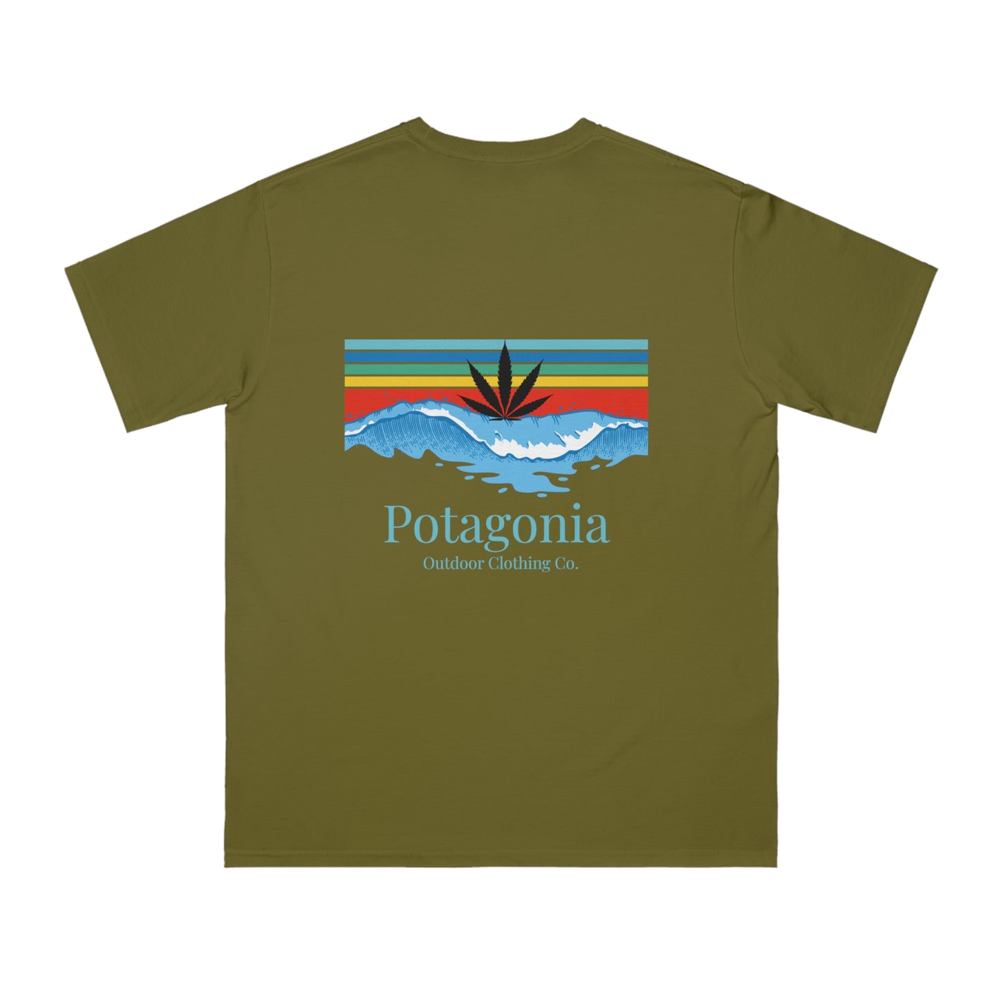 Potagonia Organic Unisex Wave  Classic T-Shirt