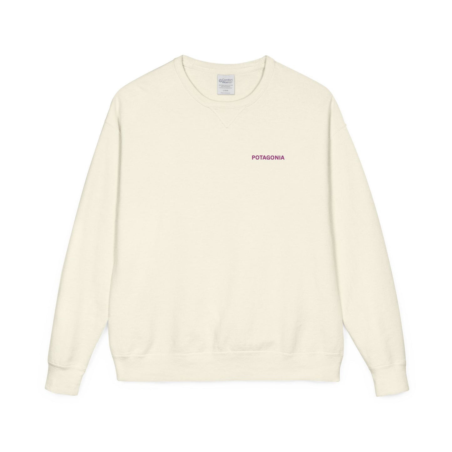 Potagonia Big Ass Camp fire Sunrise Meh-Teh Sweatshirt Unisex ComfortWash® Garment Dyed Crewneck Sweatshirt