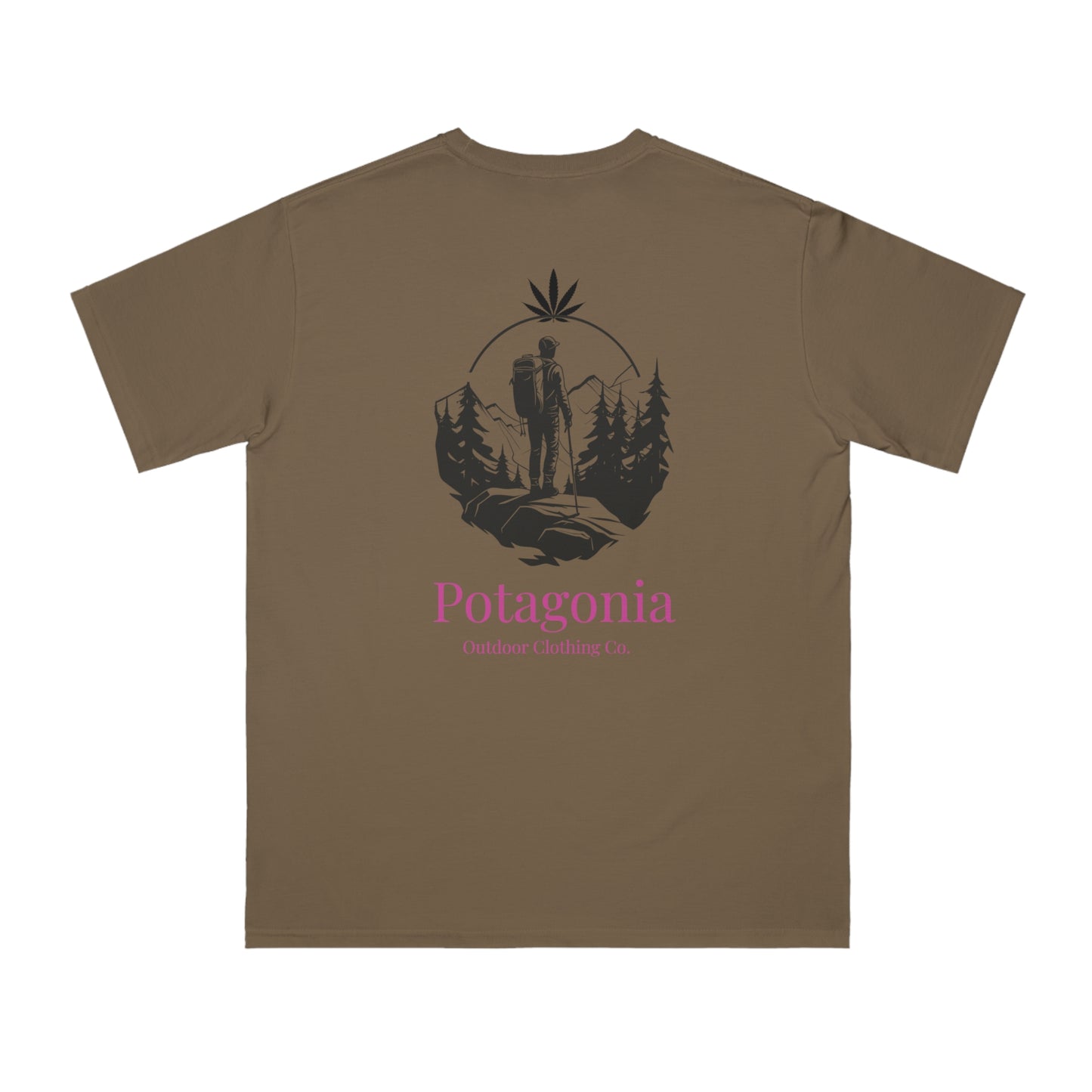 Potagonia Organic Unisex Hiker Logo  Classic T-Shirt