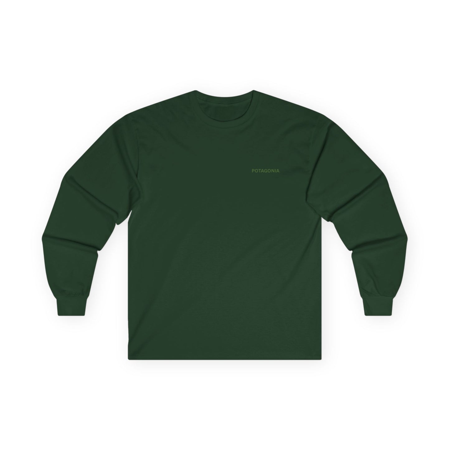 Potagonia Long Sleeve Tee Camo Hikers Unisex Ultra Cotton