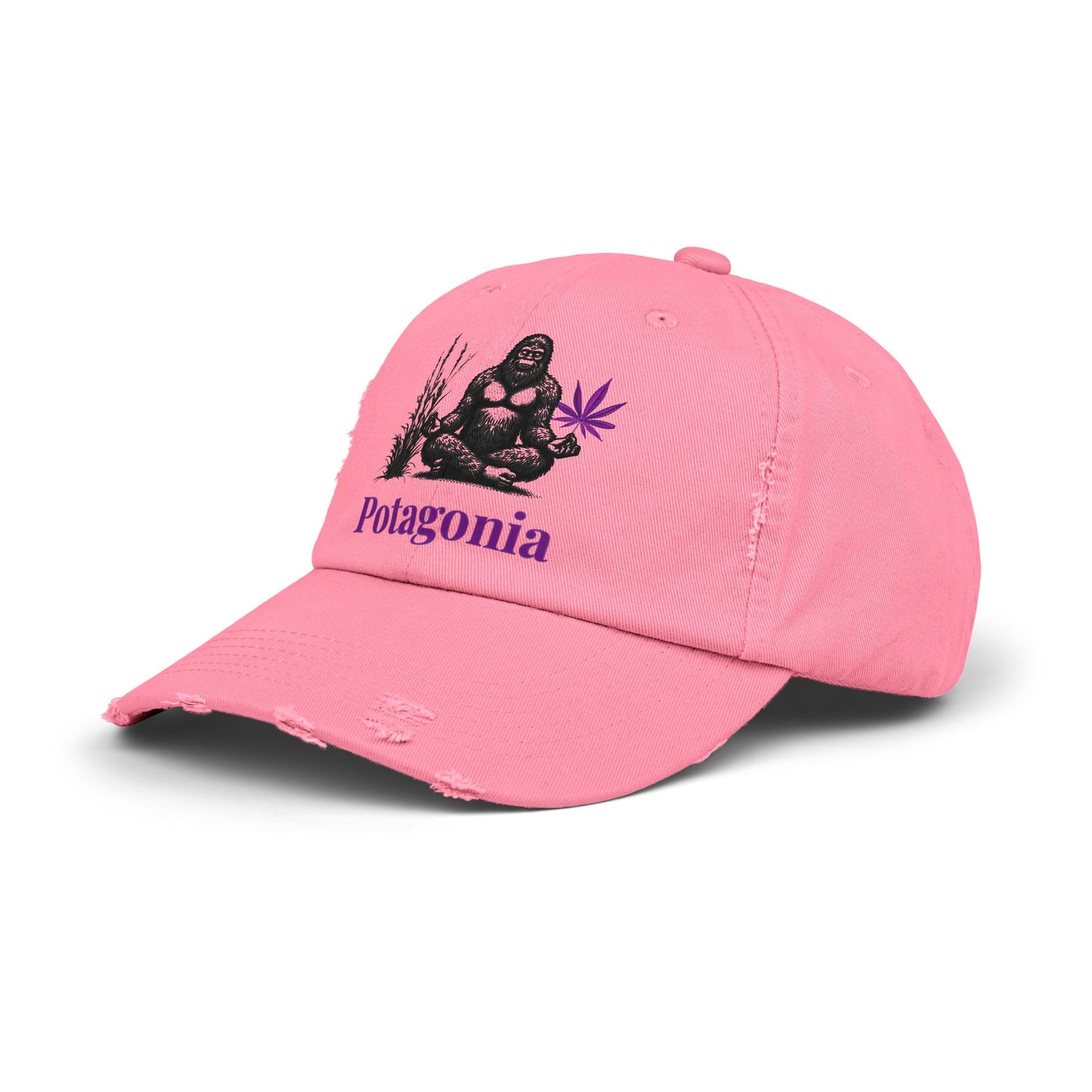 Potagonia GIRL  Meh-Teh Unisex Distressed Cap