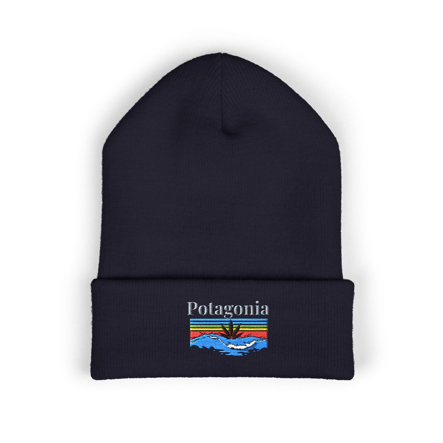 Potagonia Knit Beanie Surf Classic Cuffed (Embroidery)