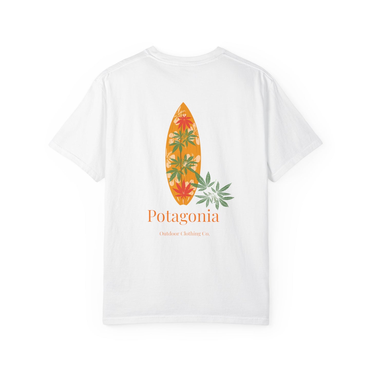 Potagonia Rung-Spun The Drew  Cotten Garment-Dyed T-shirt