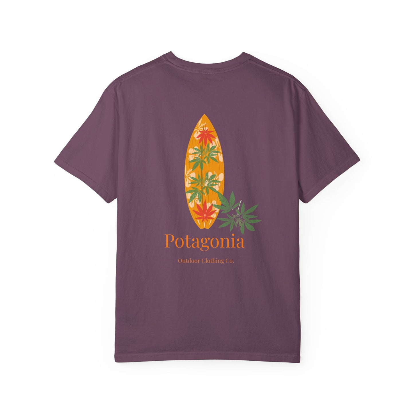 Potagonia Rung-Spun The Drew  Cotten Garment-Dyed T-shirt