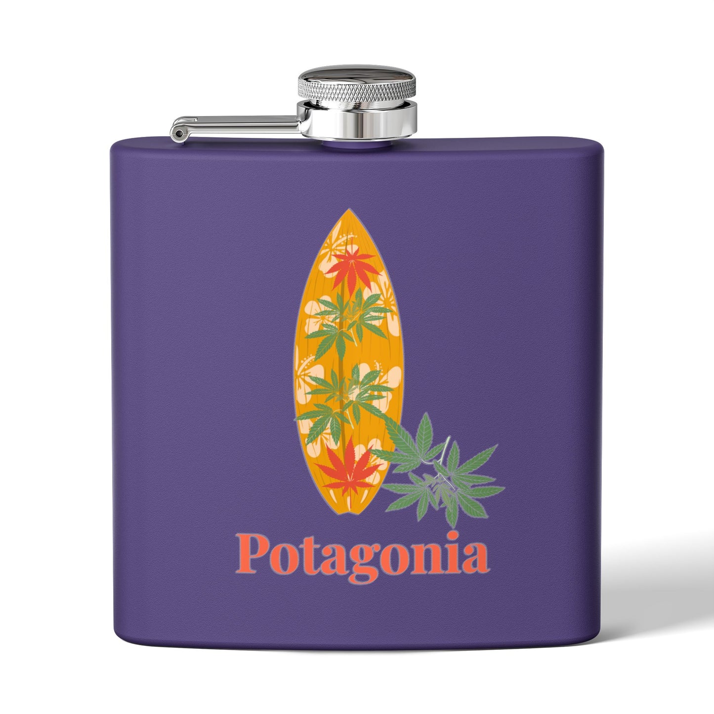 Potagonia Stainless Steel The Drew flask, 6oz