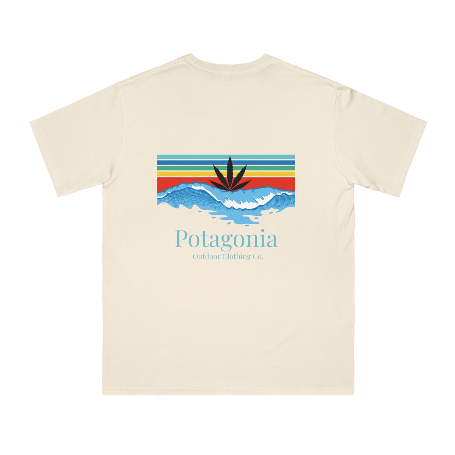 Potagonia Organic Unisex Wave  Classic T-Shirt