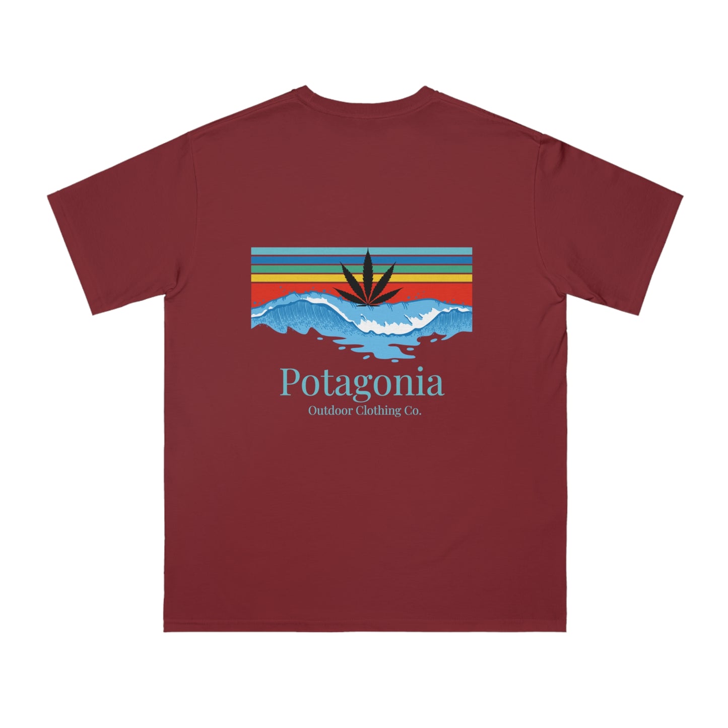 Potagonia Organic Unisex Wave  Classic T-Shirt