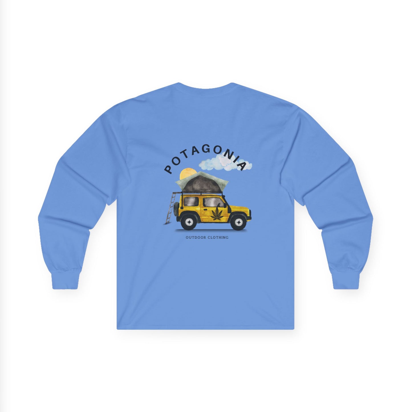 Potagonia Long Sleeve Unisex Ultra Cotton Jeep Tent Tee