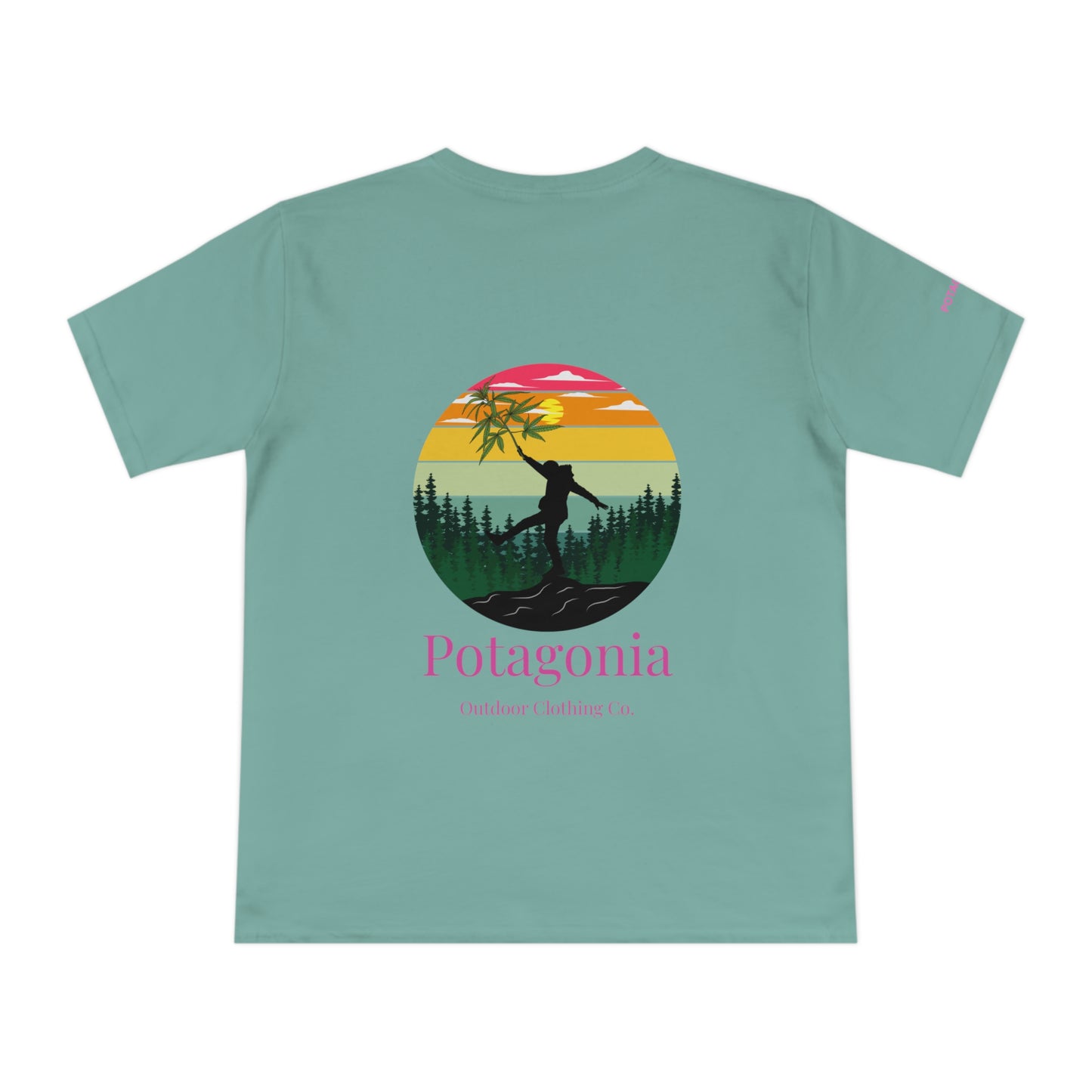 Potagonia Organic Hiking High Unisex Classic Jersey T-shirt