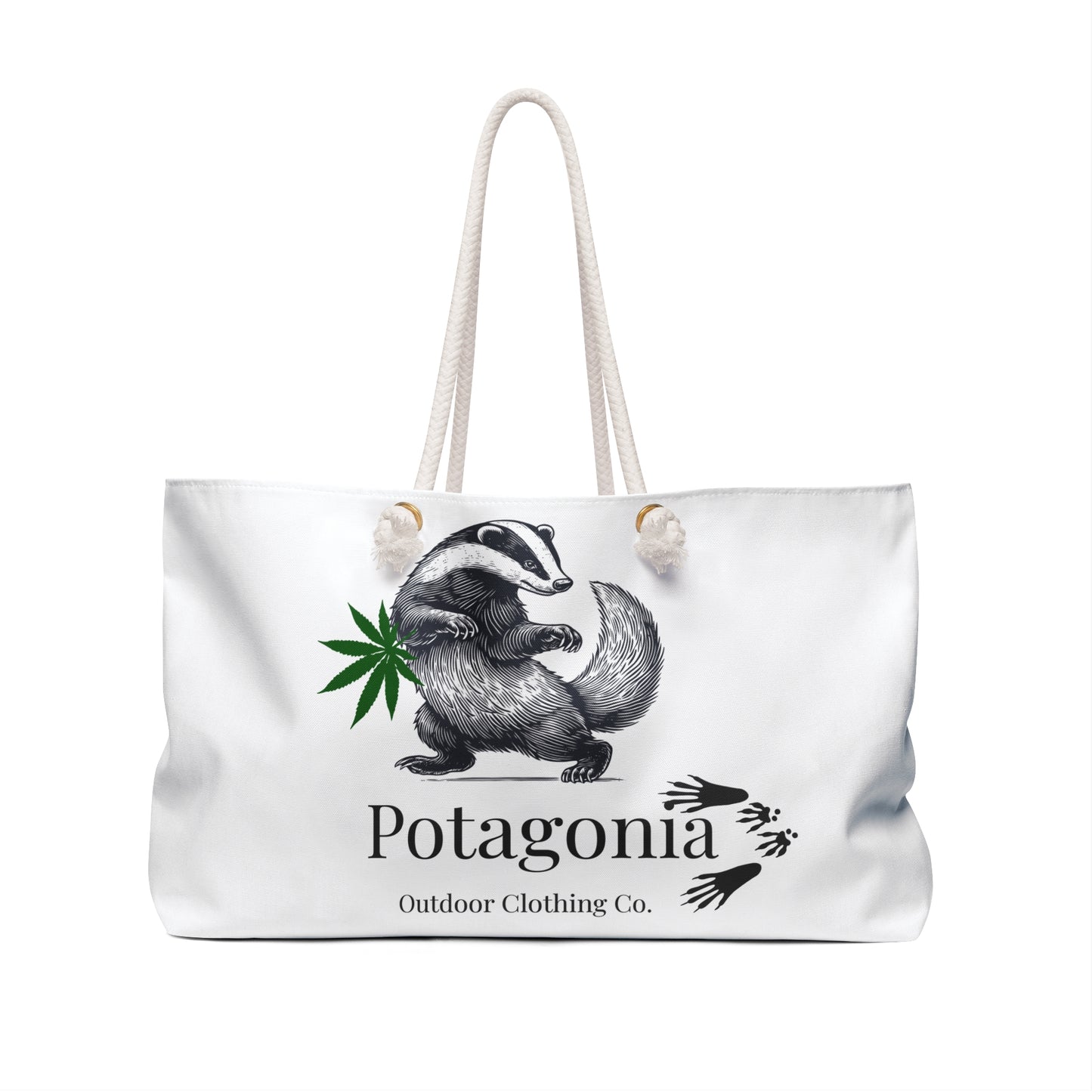 Potagonia Canvas Weekender Badger Bag