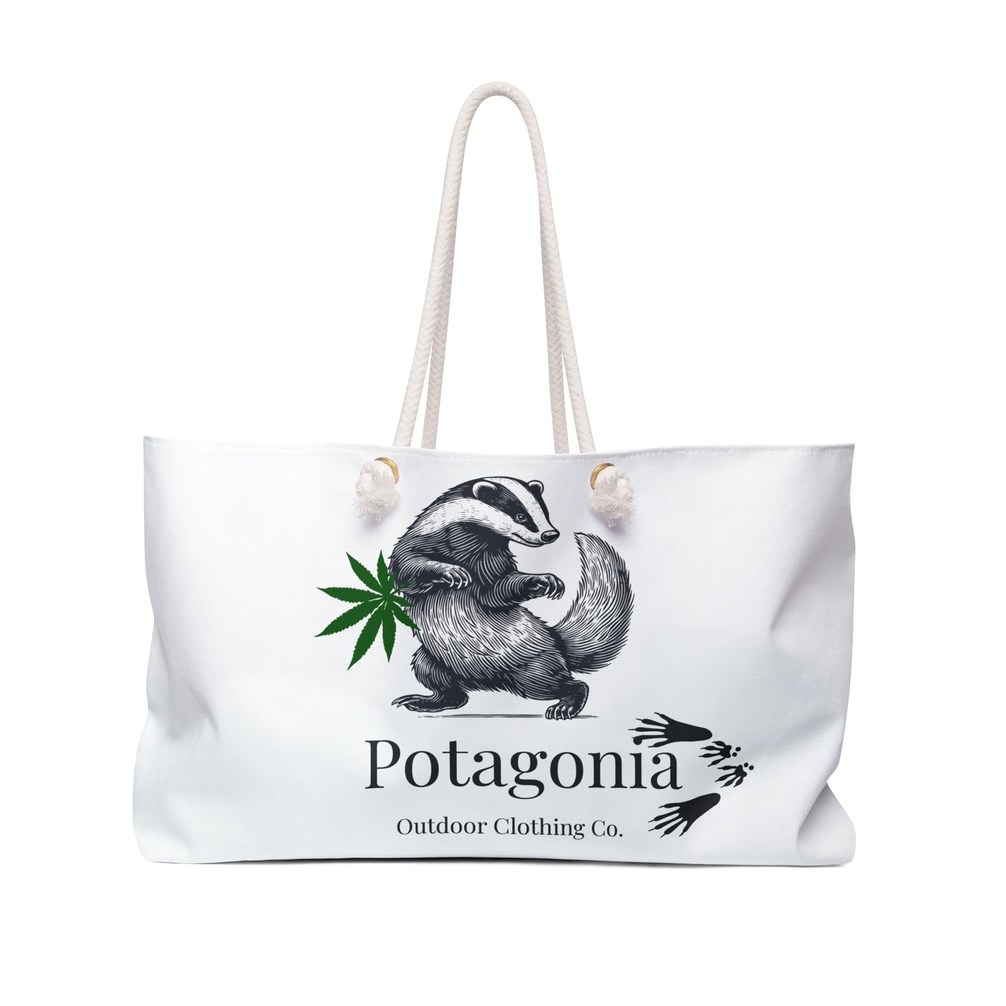 Potagonia Canvas Weekender Badger Bag