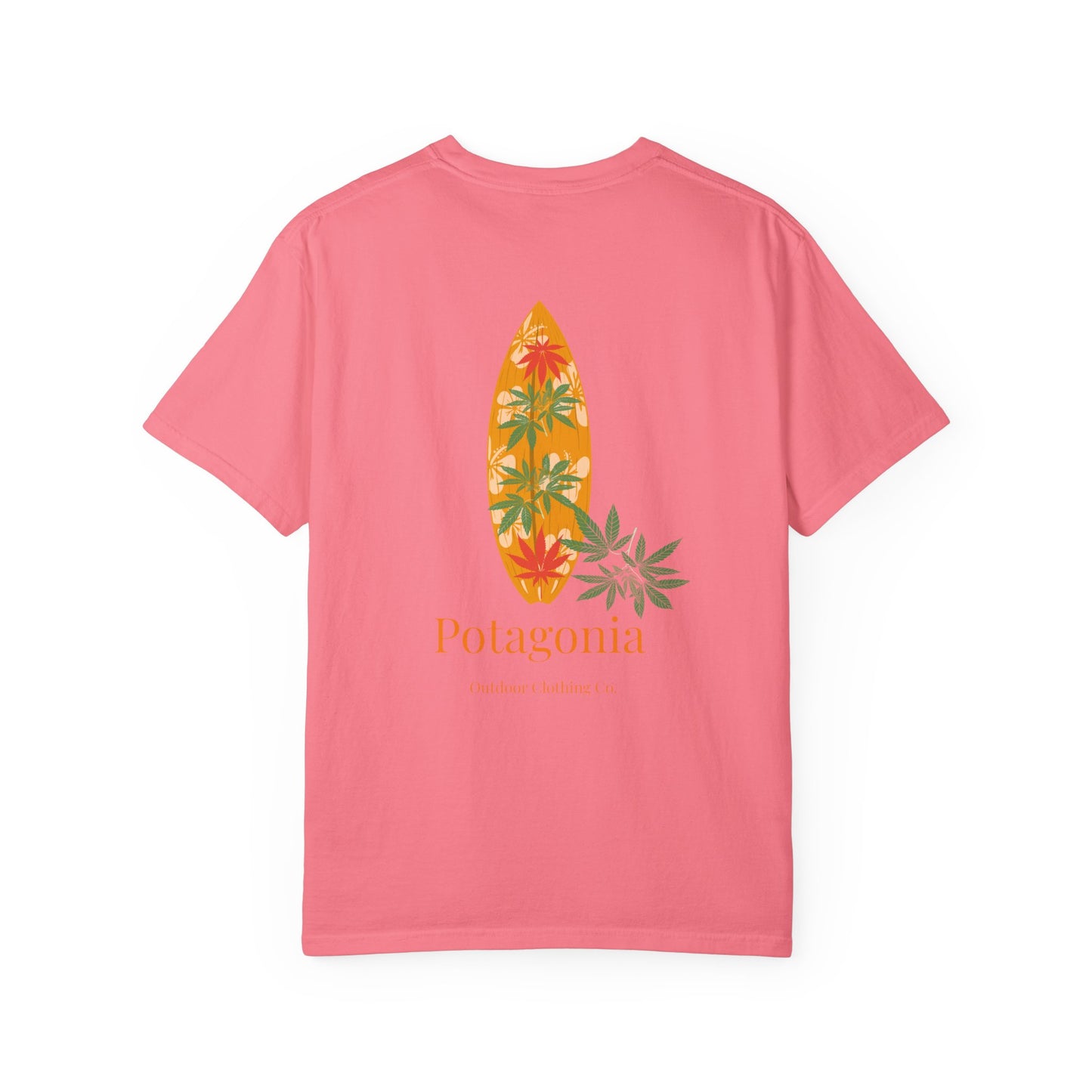 Potagonia Rung-Spun The Drew  Cotten Garment-Dyed T-shirt