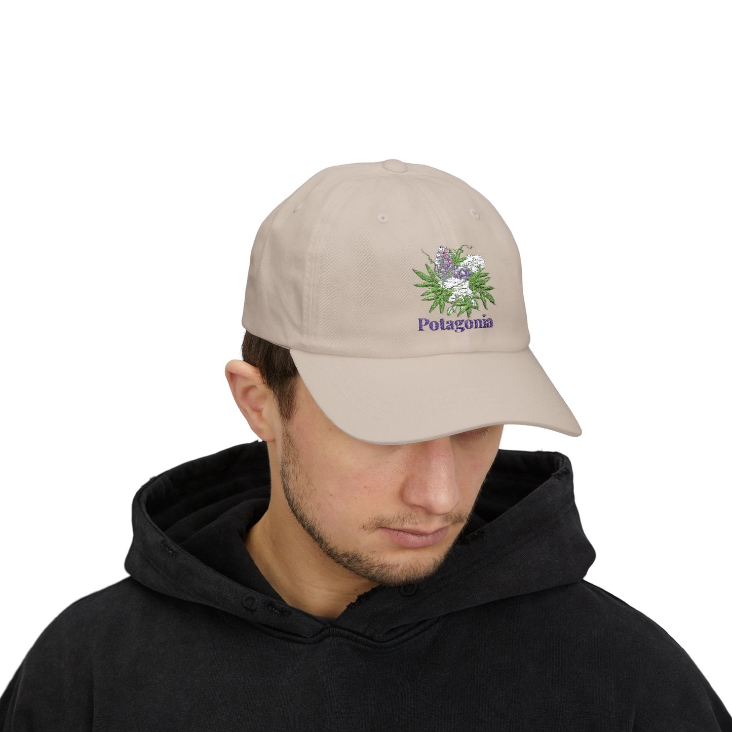 Potagonia Classic Weed Bouquet Dad Logo Cap
