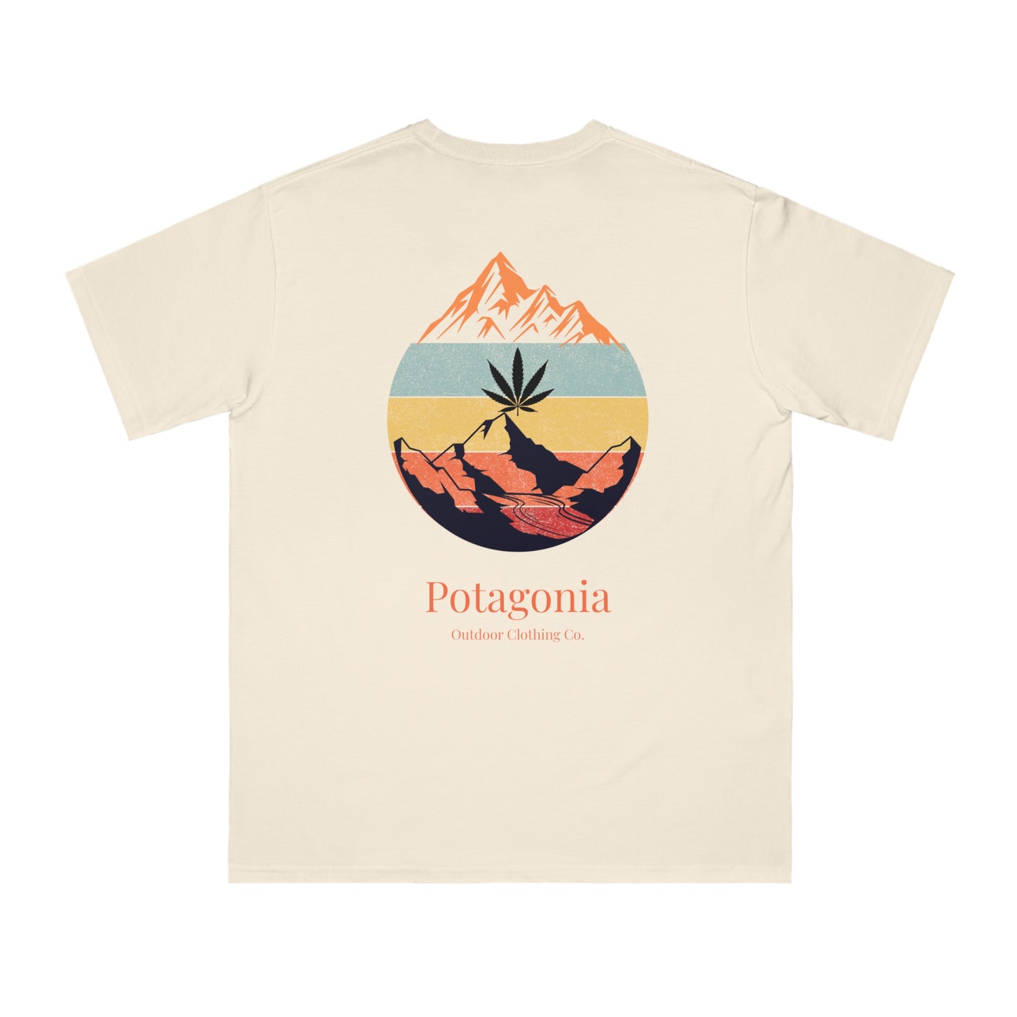 Potagonia Organic Unisex Mountain Top Classic T-Shirt