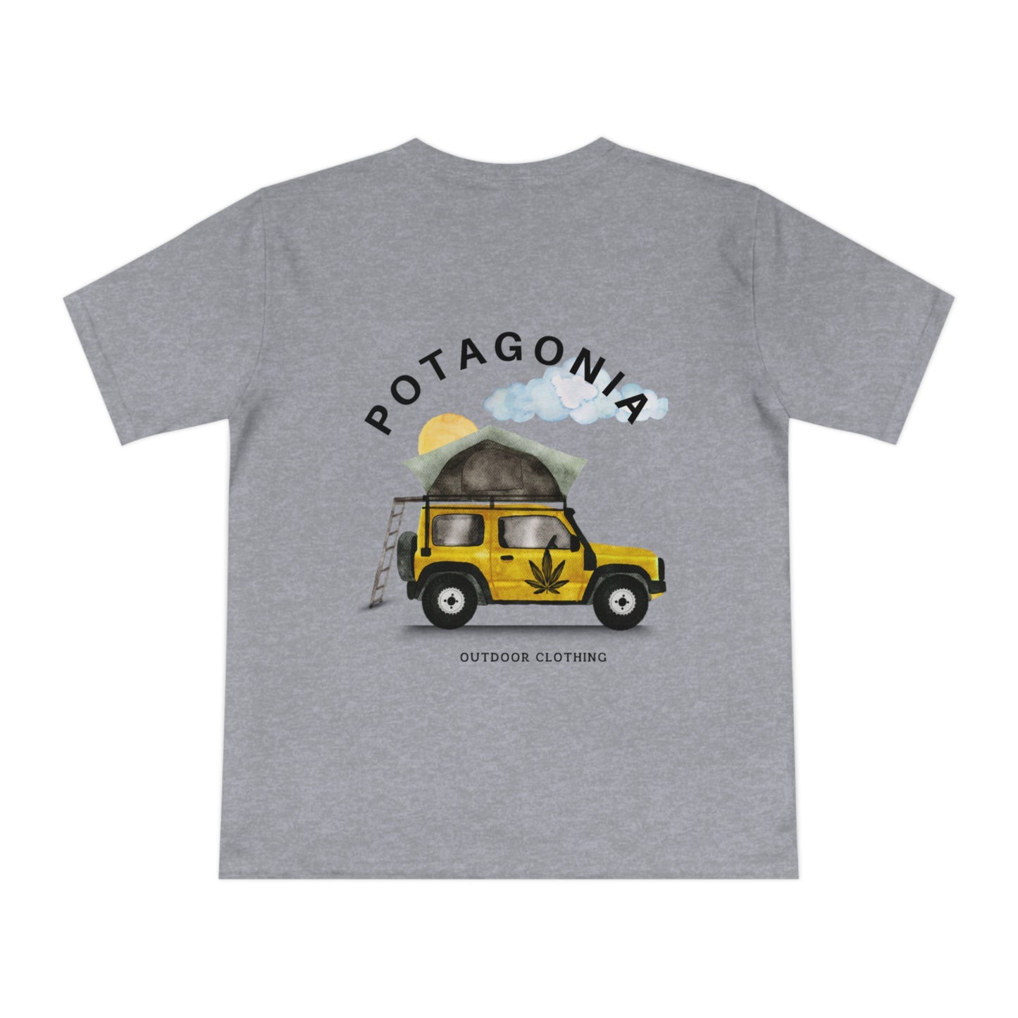 Potagonia Organic Unisex Jeep Tent Classic Jersey T-shirt