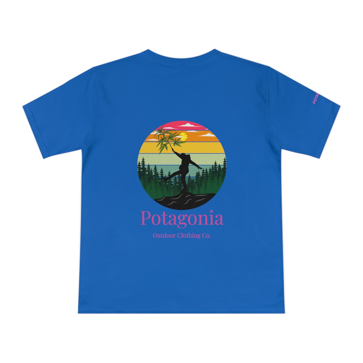 Potagonia Organic Hiking High Unisex Classic Jersey T-shirt