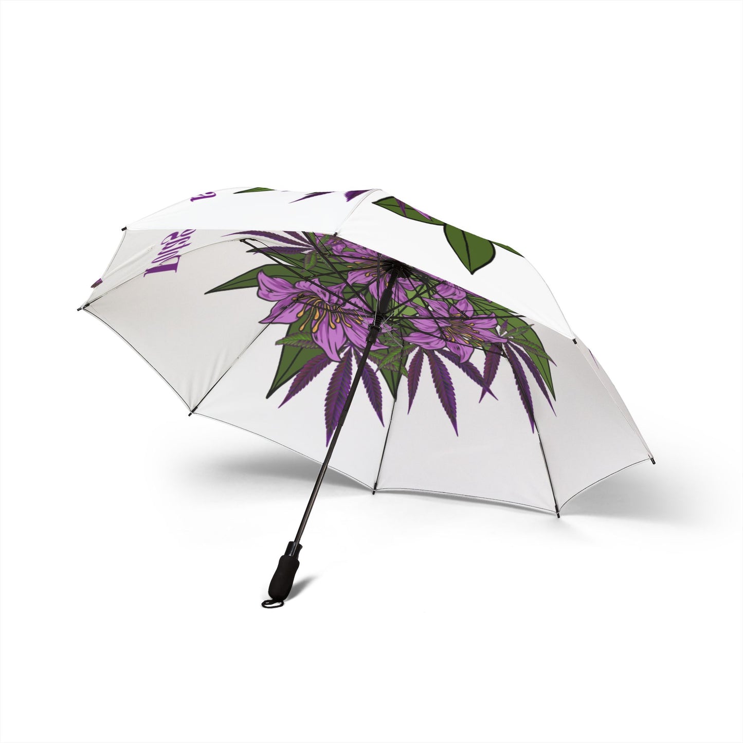 Potagonia Umbrella White Azalea  Semi-Automatic Foldable