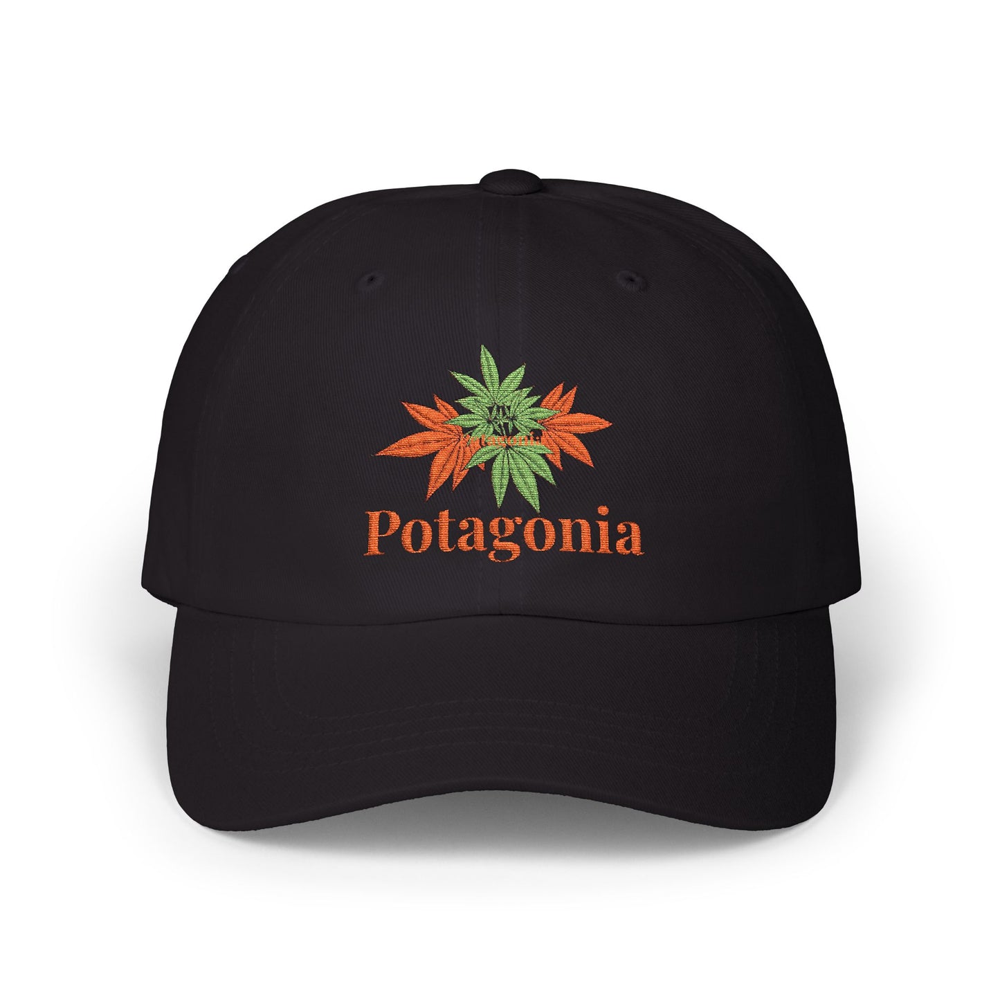 Potagonia Classic Orange Weed Dad Cap