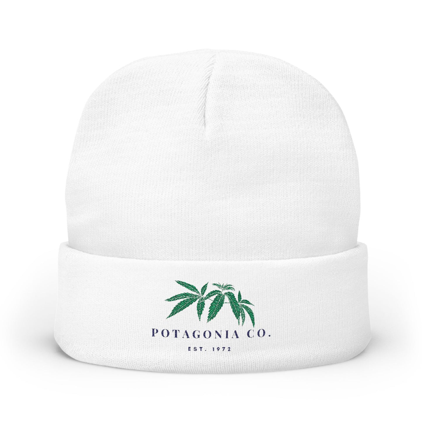 Potagonia Knit Beanie Hover Weed (Embroidery)