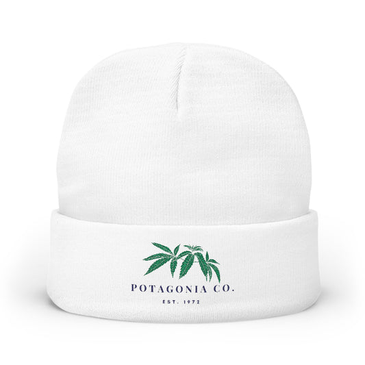 Potagonia Knit Beanie Hover Weed (Embroidery)