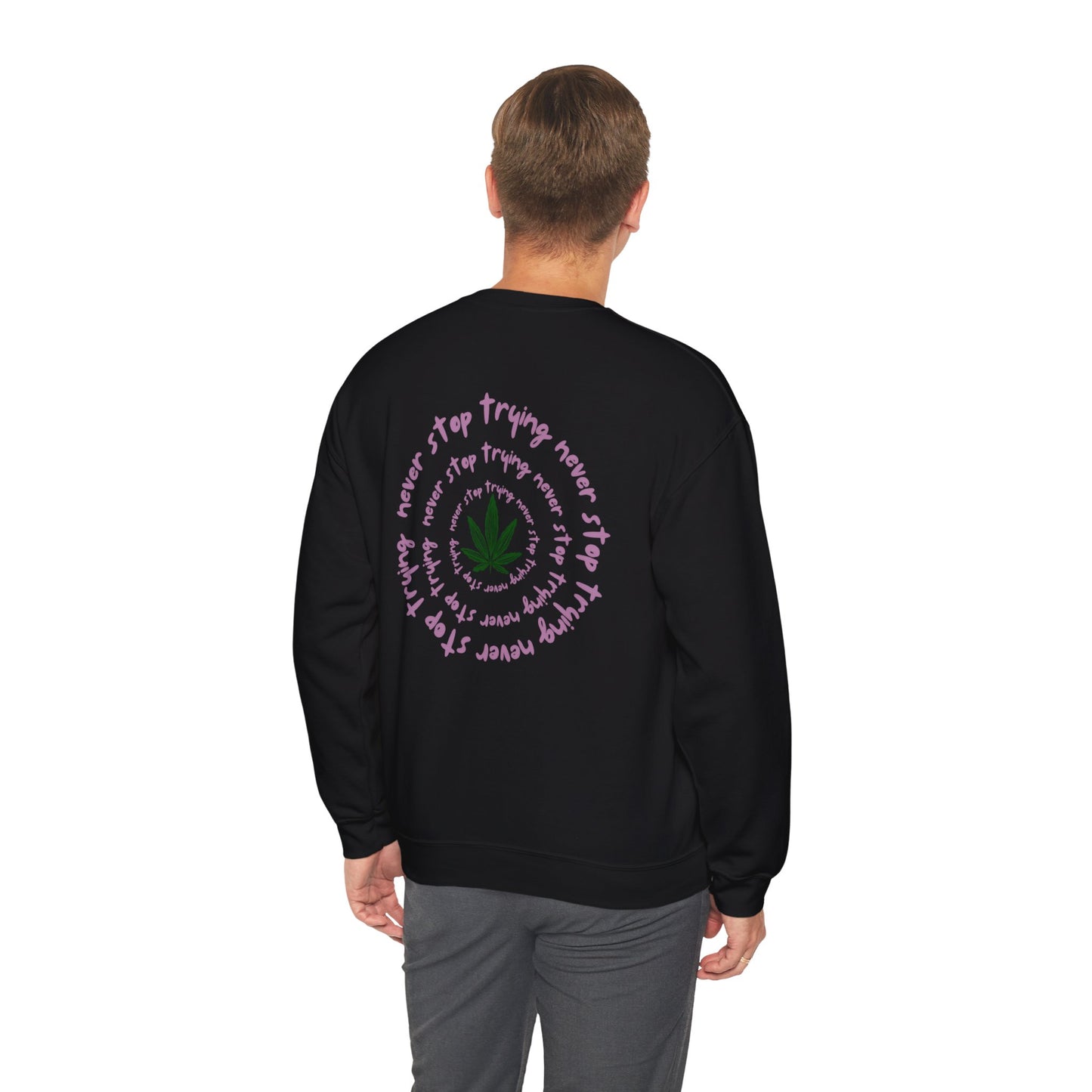 Potagonia Big Ass Campfire Unisex Never Quit Heavy Blend™ Crewneck Sweatshirt Unisex Heavy Blend™ Crewneck Sweatshirt