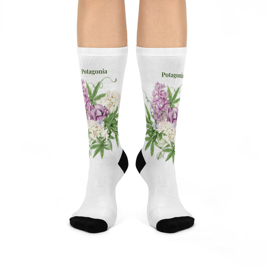 Potagonia Sock Cushioned Weed Bouquet Crews