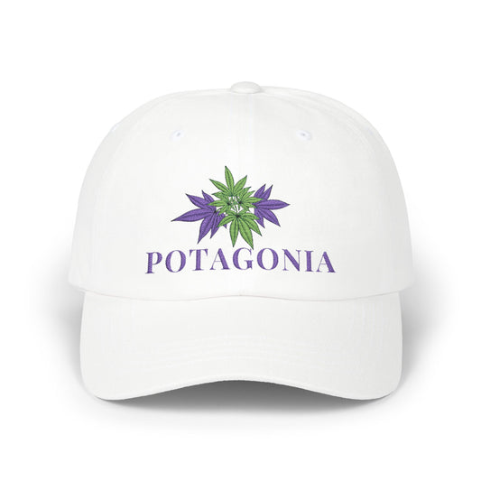 Potagonia Classic Purple Weed Dad Cap