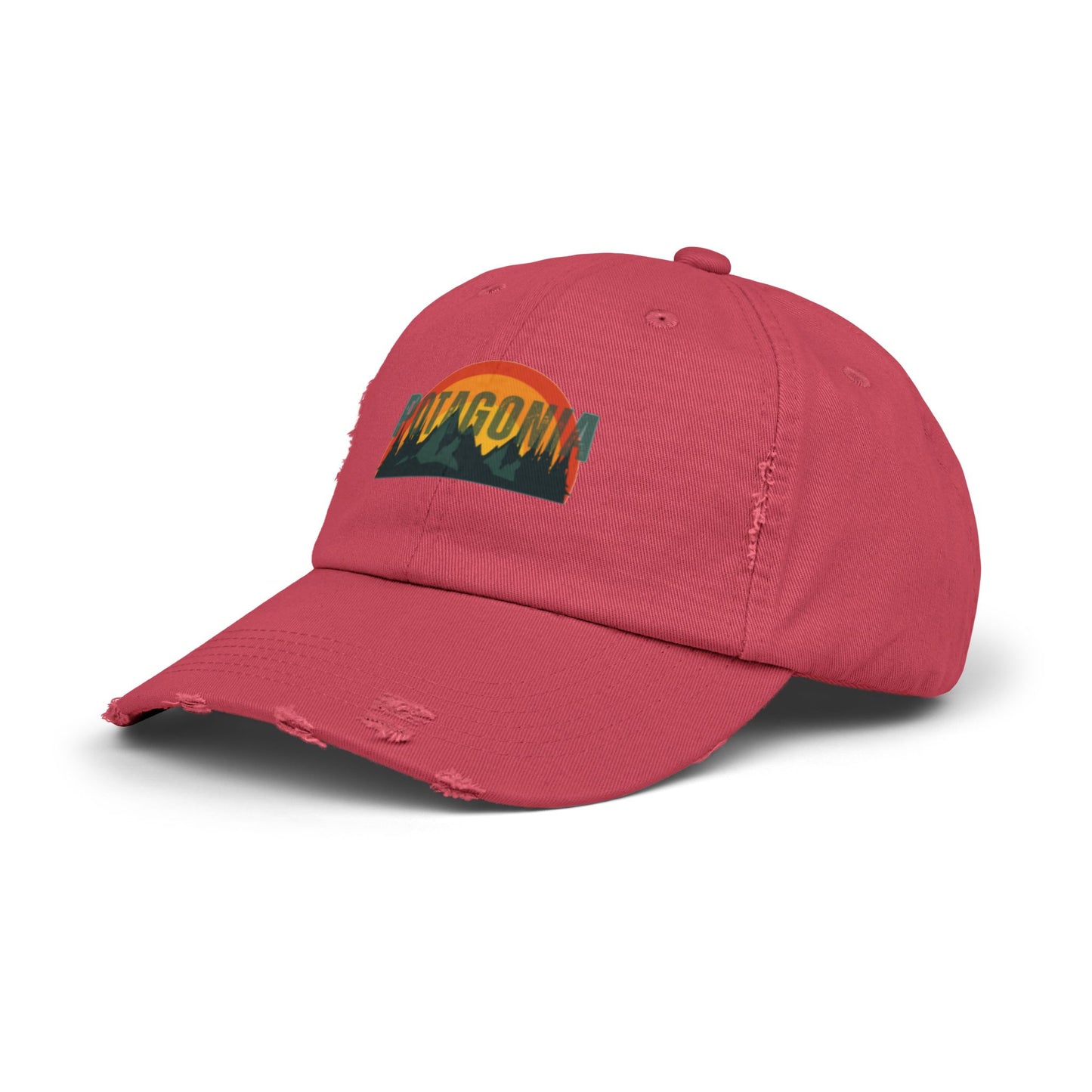 Potagonia GIRL Logo Hat Unisex Distressed Cap