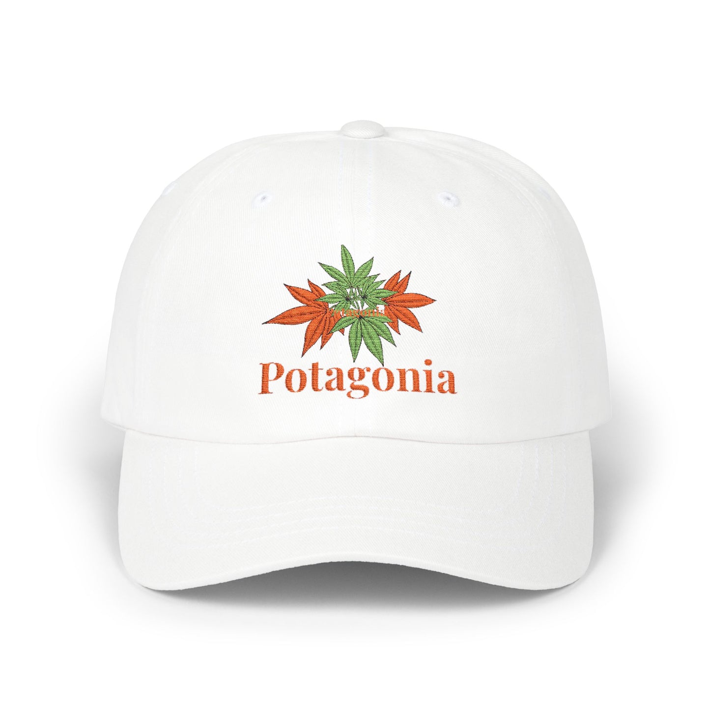 Potagonia Classic Orange Weed Dad Cap