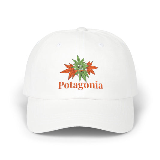 Potagonia Classic Orange Weed Dad Cap