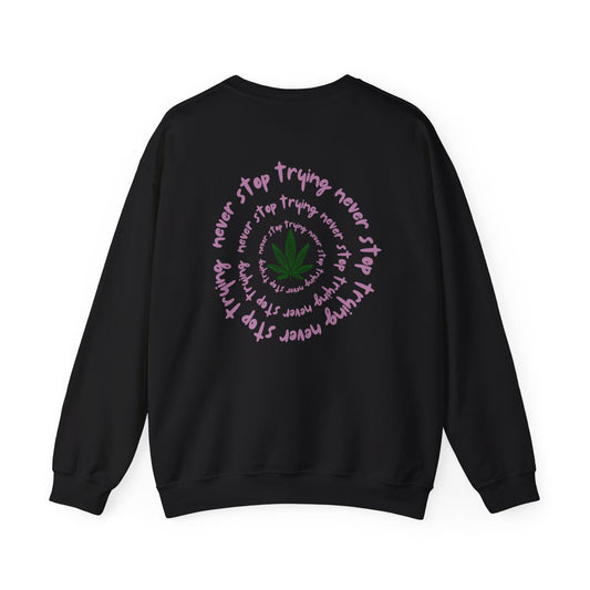 Potagonia Big Ass Campfire Unisex Never Quit Heavy Blend™ Crewneck Sweatshirt Unisex Heavy Blend™ Crewneck Sweatshirt