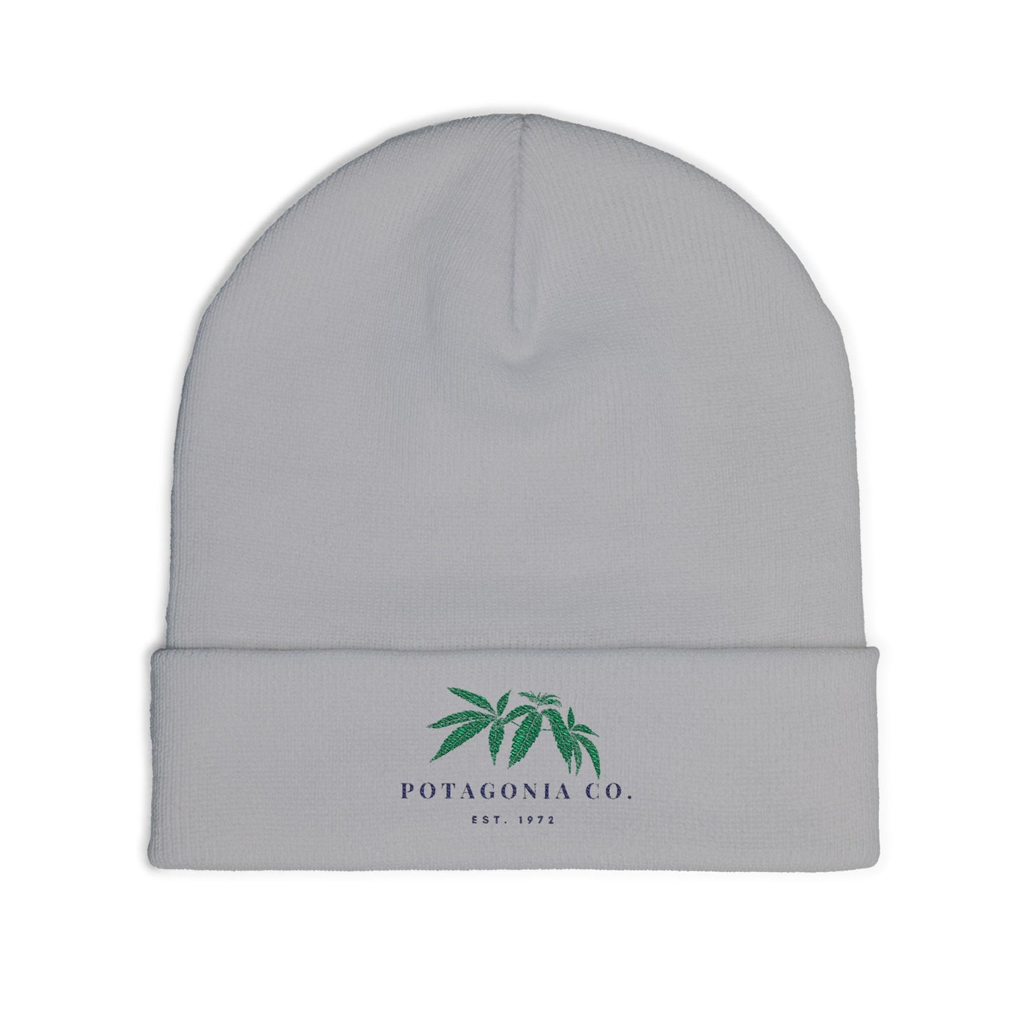 Potagonia Knit Beanie Hover Weed (Embroidery)
