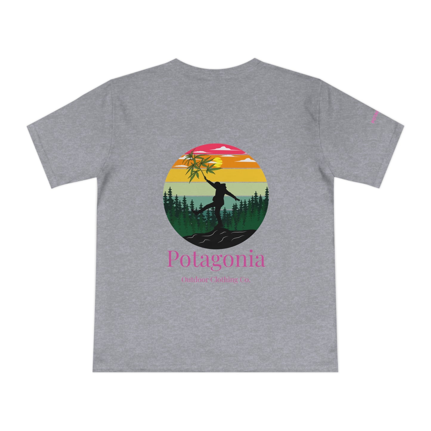 Potagonia Organic Hiking High Unisex Classic Jersey T-shirt