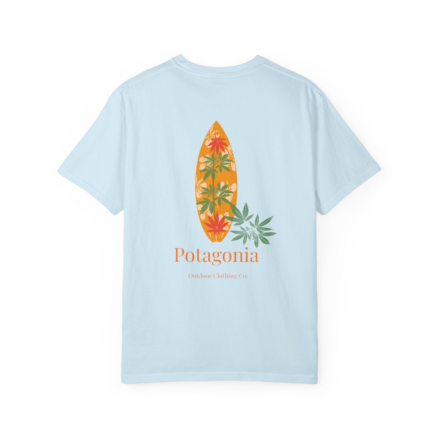 Potagonia Rung-Spun The Drew  Cotten Garment-Dyed T-shirt