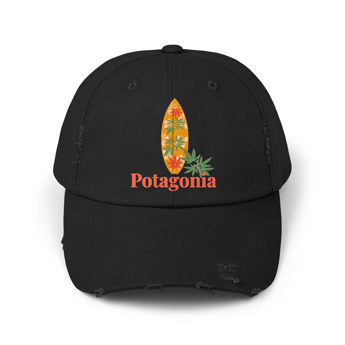 Potagonia Girl The Drew Unisex Distressed Cap