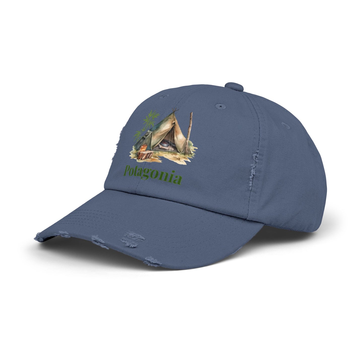 Potagonia Girl tent Unisex Distressed Cap