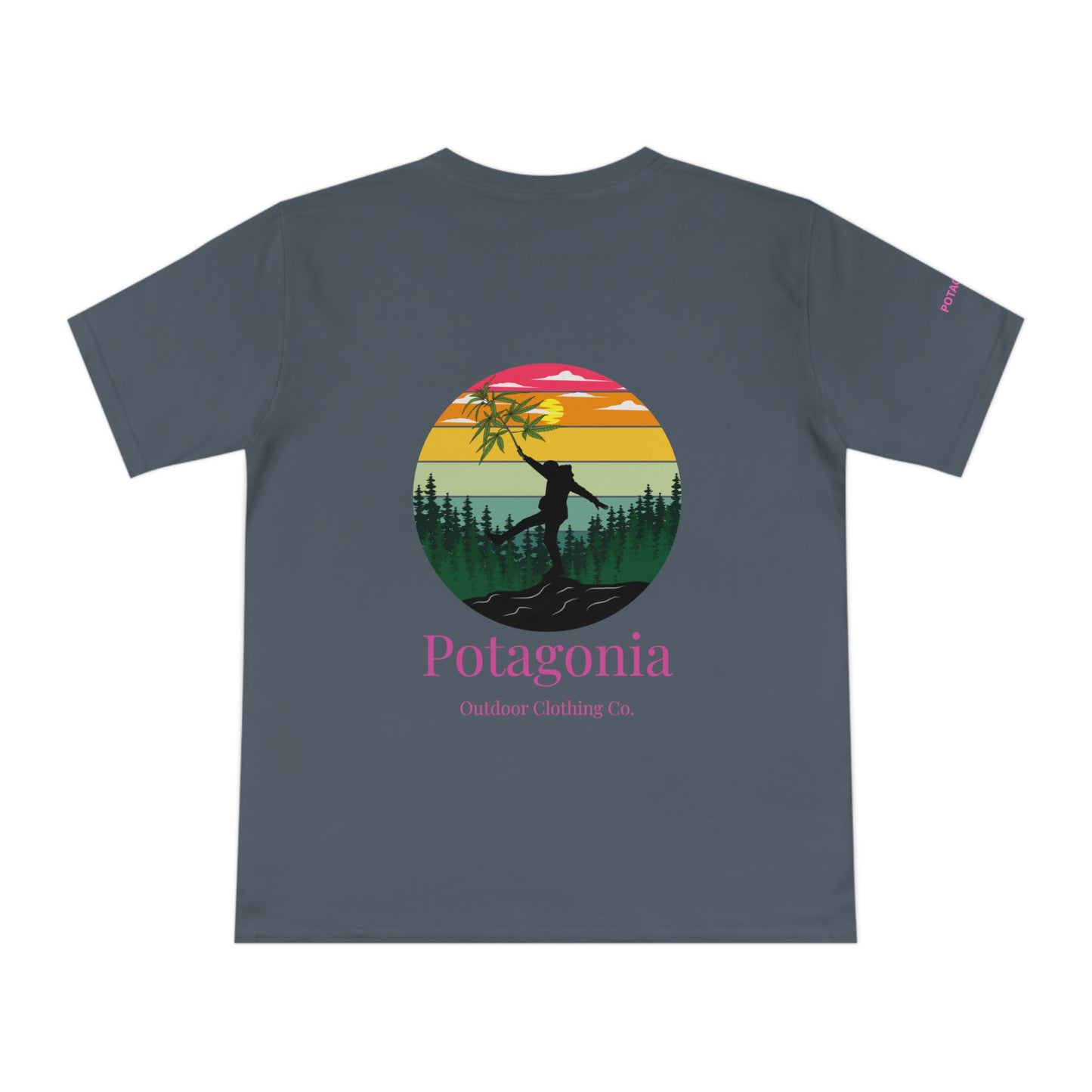 Potagonia Organic Hiking High Unisex Classic Jersey T-shirt