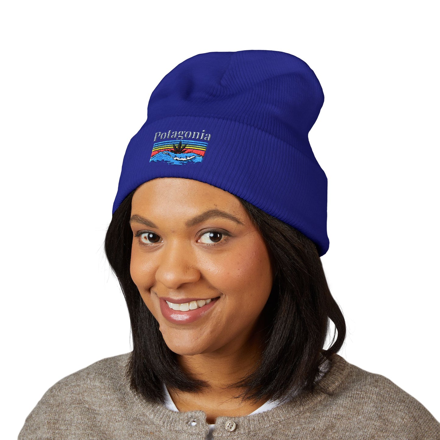 Potagonia Knit Beanie Surf Classic Cuffed (Embroidery)