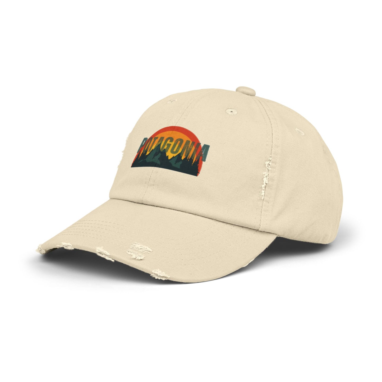 Potagonia GIRL Logo Hat Unisex Distressed Cap