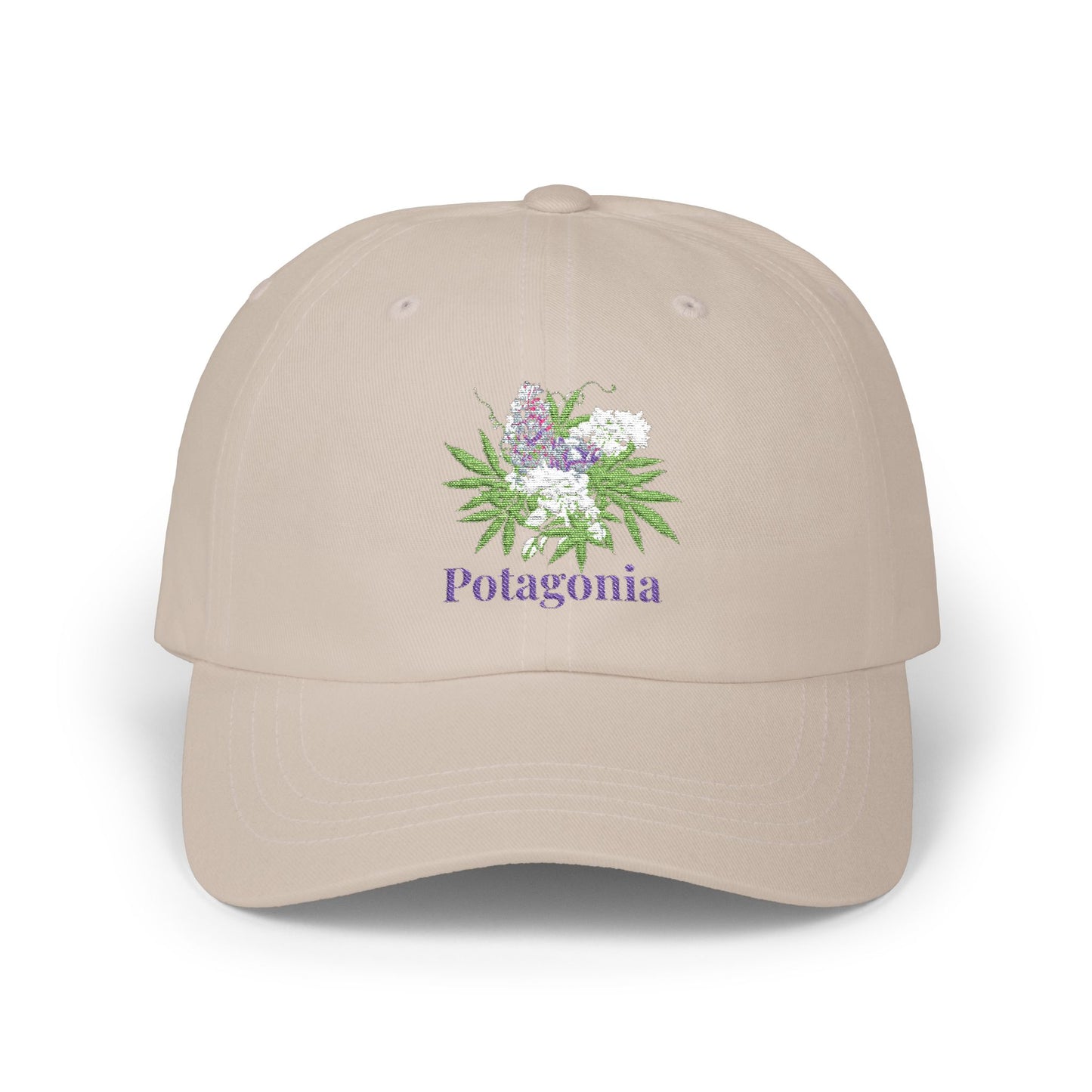 Potagonia Classic Weed Bouquet Dad Logo Cap